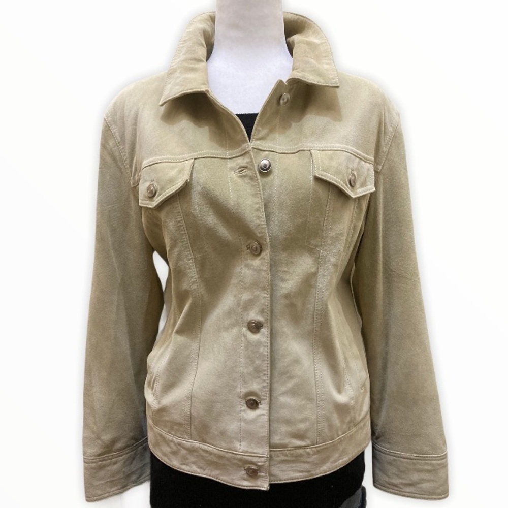 Terry Lewis Suede Jacket Size Large Buttery Soft